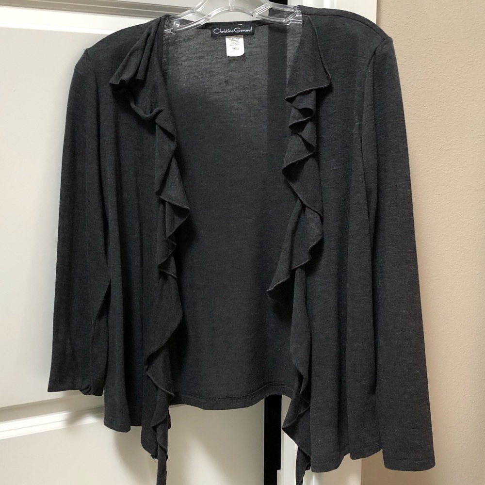 CHRISTINE GERARD - CARDIGAN OPEN FRONT